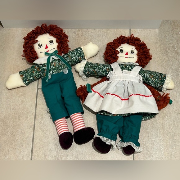 Raggedy Ann and Andy dolls - Picture 2 of 11
